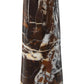 Black Aristocratic Marble Tapered Vase