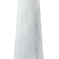 White Aristocratic Marble Tapered Vase