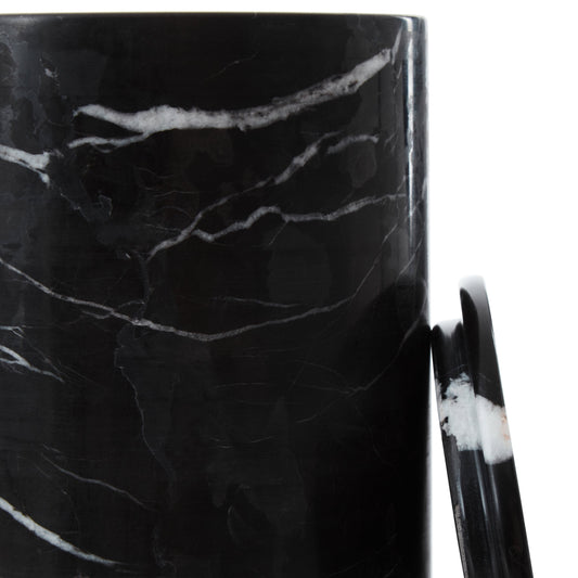 Black Aristocratic Marble Ice Bucket