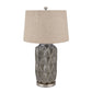 Acantho Grey Ceramic Lamp