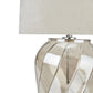 Ambassador Metallic Glass Lamp