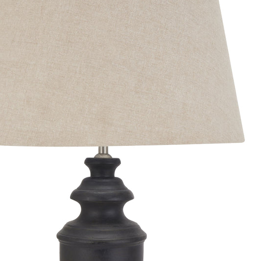 Delaney Collection Grey Urn Lamp