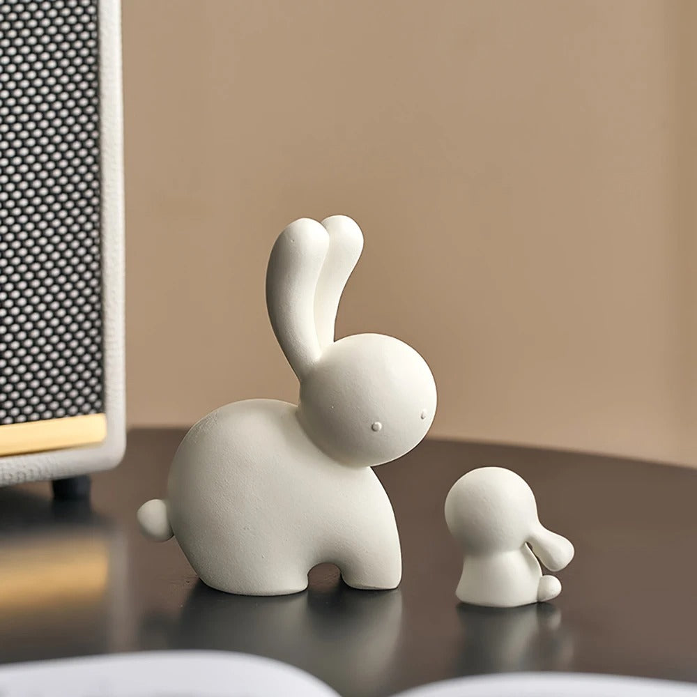 Nordic Baby Bunnie Statues