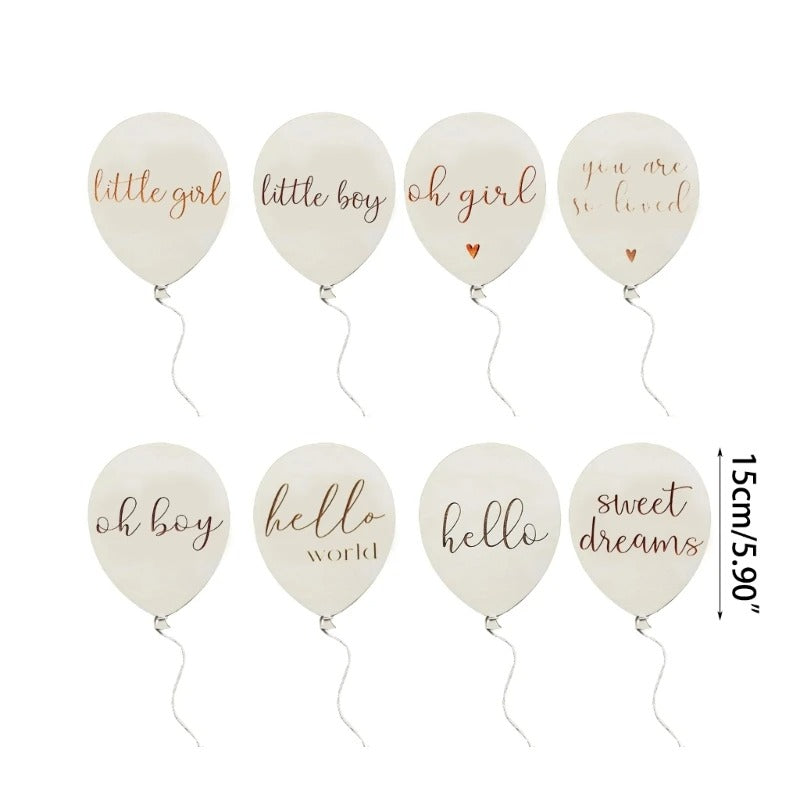 Baby Wooden Balloons