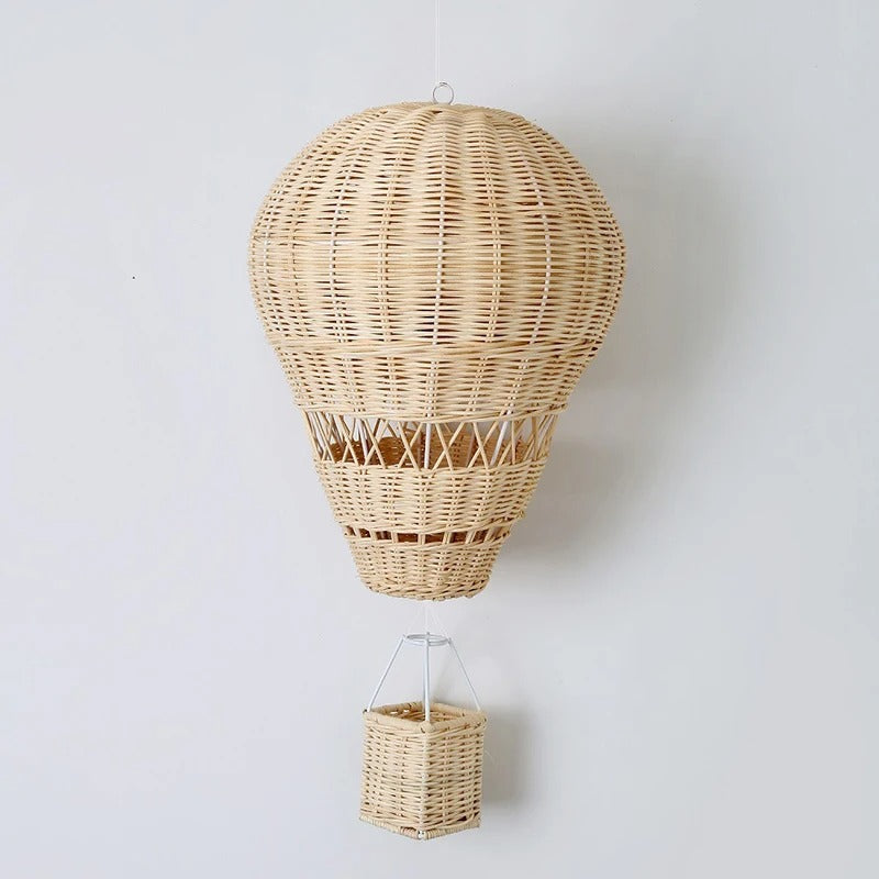 Rattan Hot Air Balloon Decor