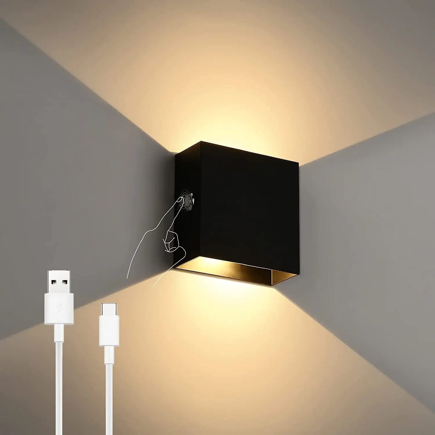 Rechargeable Up Down Wall Lights - New