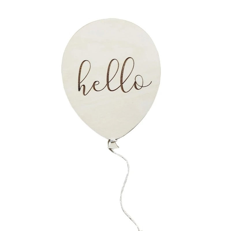 Baby Wooden Balloons