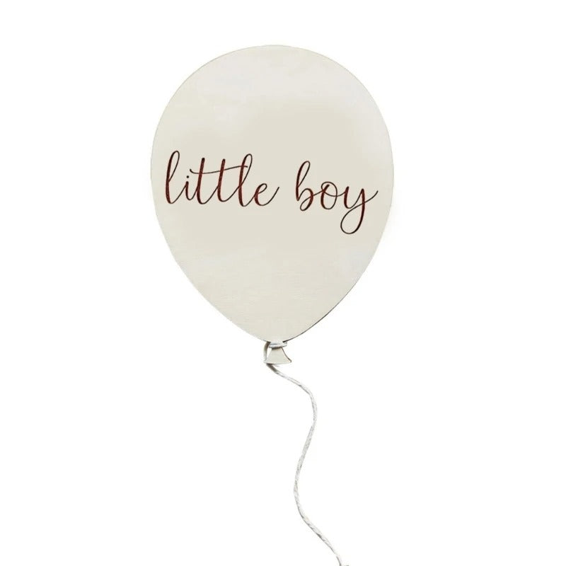 Baby Wooden Balloons