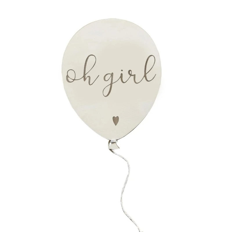 Baby Wooden Balloons