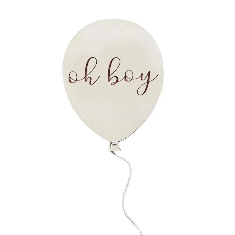 Baby Wooden Balloons